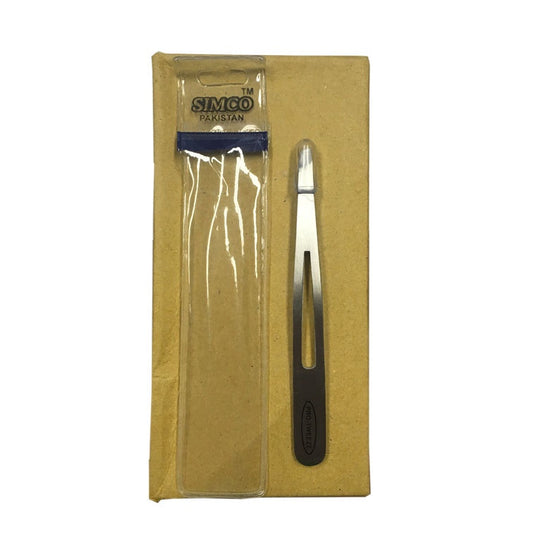 Pro-Tweeze Straight Hole Silver-Beauty Zone Nail Supply
