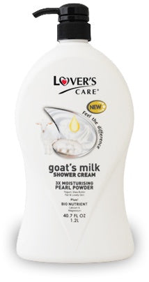 Lover's Care Goat's Milk Shower Cream Pearl Powder 1200 mL. 40.7 oz 230US