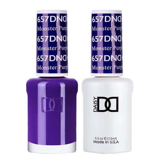 DND Duo Gel & Lacquer Monster Purple #657-Beauty Zone Nail Supply