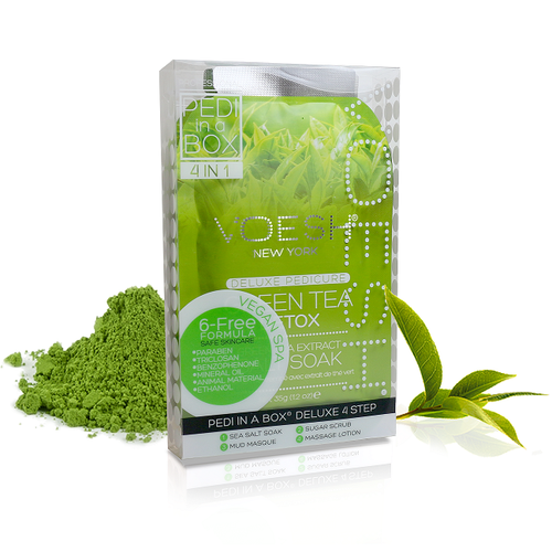 Voesh Green Tea Detox 4 Step Case 50 Pack-Beauty Zone Nail Supply