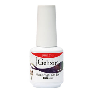 Gelixir Gel Polish Magic Night Cat Eye 0.5 oz MN003-Beauty Zone Nail Supply