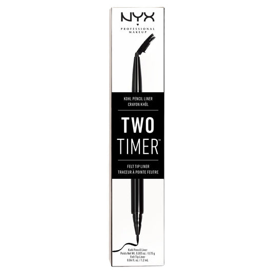 TWO TIMER - DUAL ENDED EYELINE #TT01-Beauty Zone Nail Supply