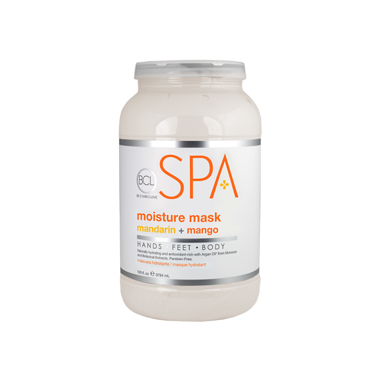 BCL SPA Moisture Mask Mandarin + Mango Gallon 128oz-Beauty Zone Nail Supply