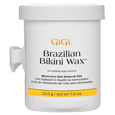 Gigi Wax Brazilian Bikini Wax Microwave 8 oz #0912-Beauty Zone Nail Supply