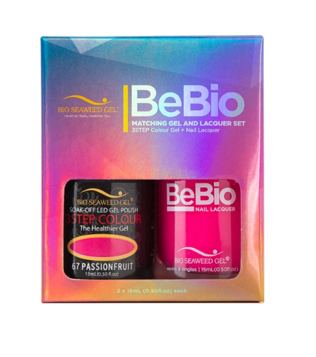 Bio Seaweed Bebio Duo 67 Passionfruit-Beauty Zone Nail Supply