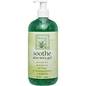 Clean & Easy Soothe - Aloe Vera Gel 16 oz #43604-Beauty Zone Nail Supply