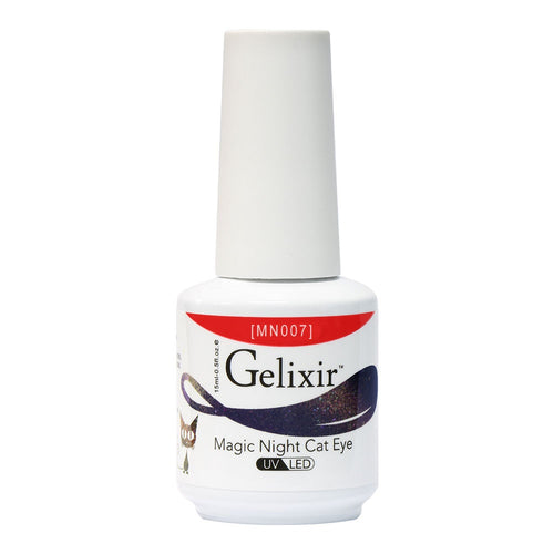 Gelixir Gel Polish Magic Night Cat Eye 0.5 oz MN007-Beauty Zone Nail Supply