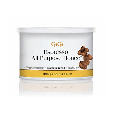 GiGi Wax Espresso All Purpose Honee 14 oz #0252-Beauty Zone Nail Supply