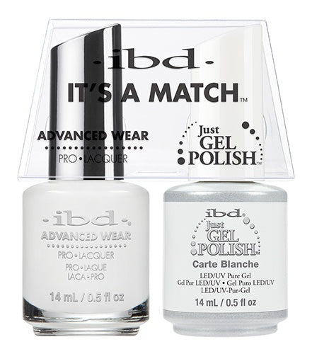 ibd Advanced Wear Color Duo Carte Blanche 1 PK-Beauty Zone Nail Supply