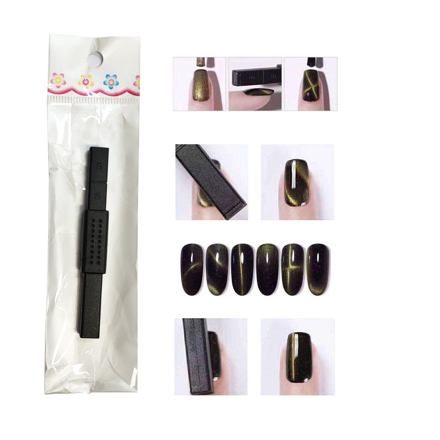 Cat Eye Magnetic nail art pen