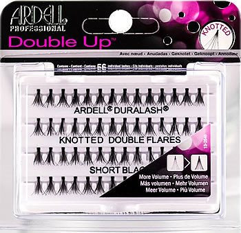 Ardell Double Up Individuals Knotted Short Black #68290-Beauty Zone Nail Supply