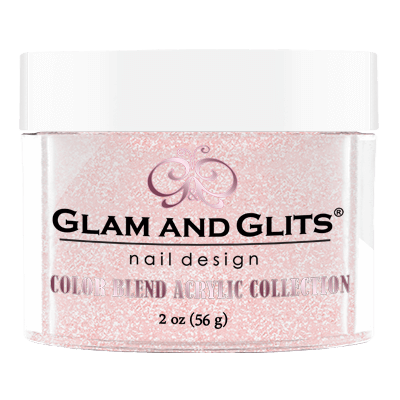 Glam & Glits Acrylic Powder Color Blend Rose Quartz 2 Oz- Bl3015-Beauty Zone Nail Supply