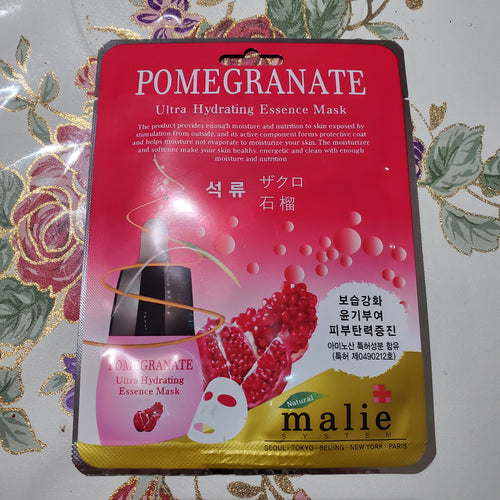 Maeily Ultra Hydrating Essence Mask Pomegranate 10 bag-Beauty Zone Nail Supply