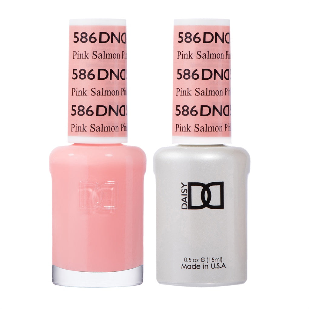 DND Duo Gel & Lacquer Pink Salmon #586-Beauty Zone Nail Supply