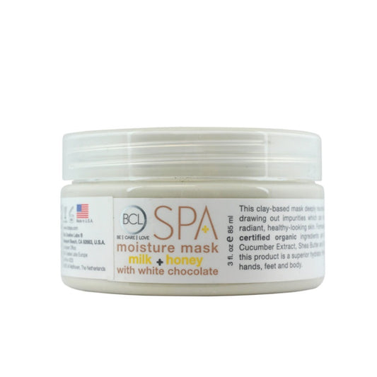 BCL SPA Moisture Mask Milk + Honey with White Chocolate 3oz-Beauty Zone Nail Supply
