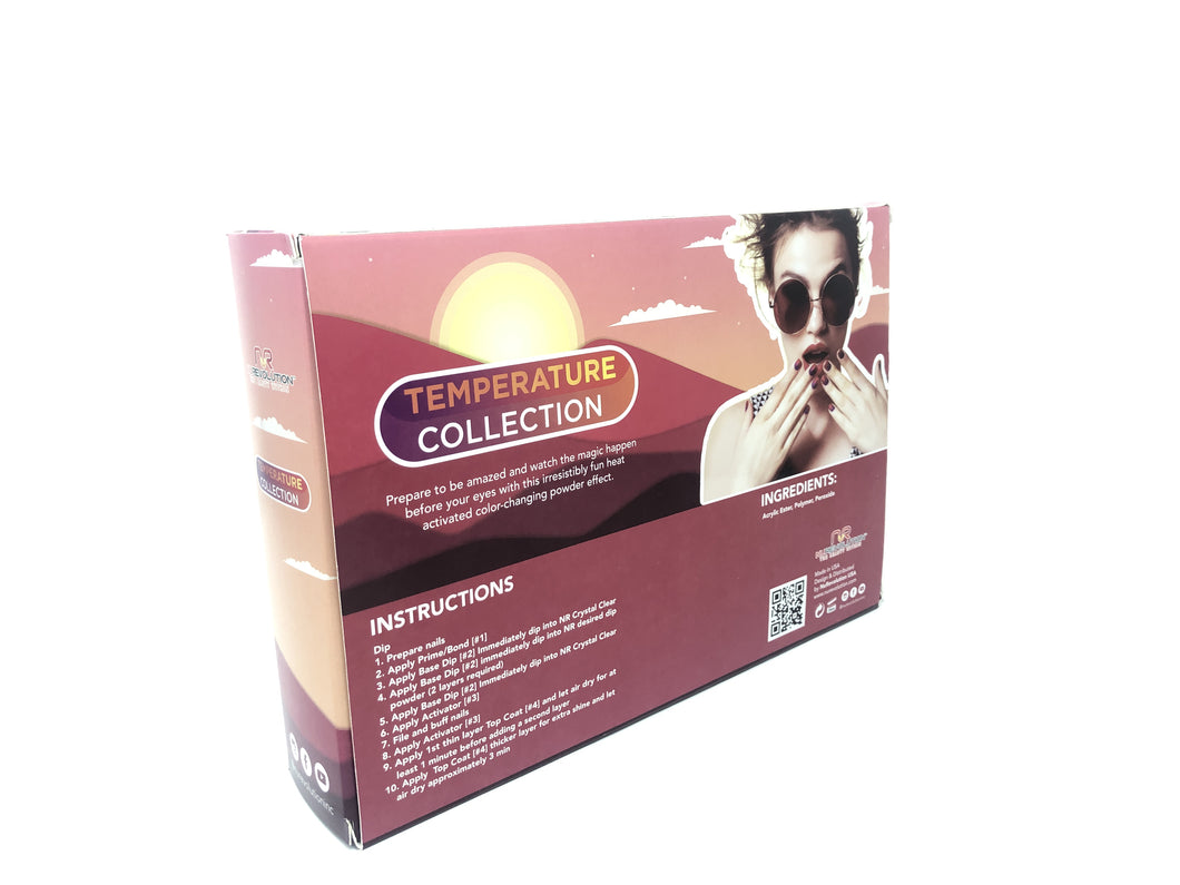 Nurevolution Dip Powder Temperature Change Collection Kit #tc01-Beauty Zone Nail Supply