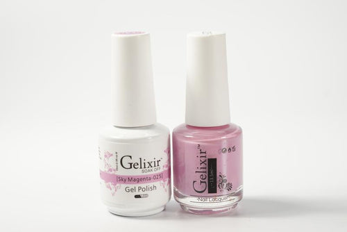 Gelixir Duo Gel & Lacquer Sky Magenta 1 PK #025-Beauty Zone Nail Supply