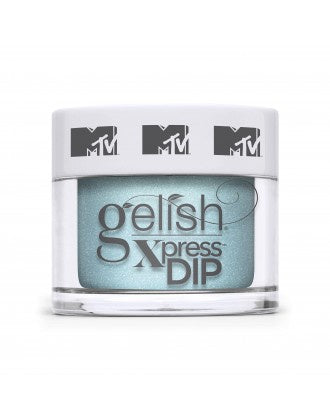 Harmony Gelish Xpress Dip Powder Electric Remix - Turquoise Shimmer 43G | 1.5 Oz #1620384