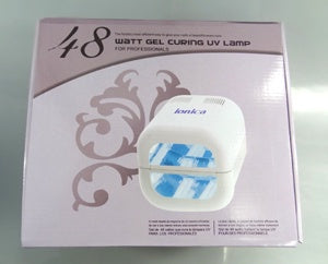 Ionica 48w uv lamp white #uv023-Beauty Zone Nail Supply