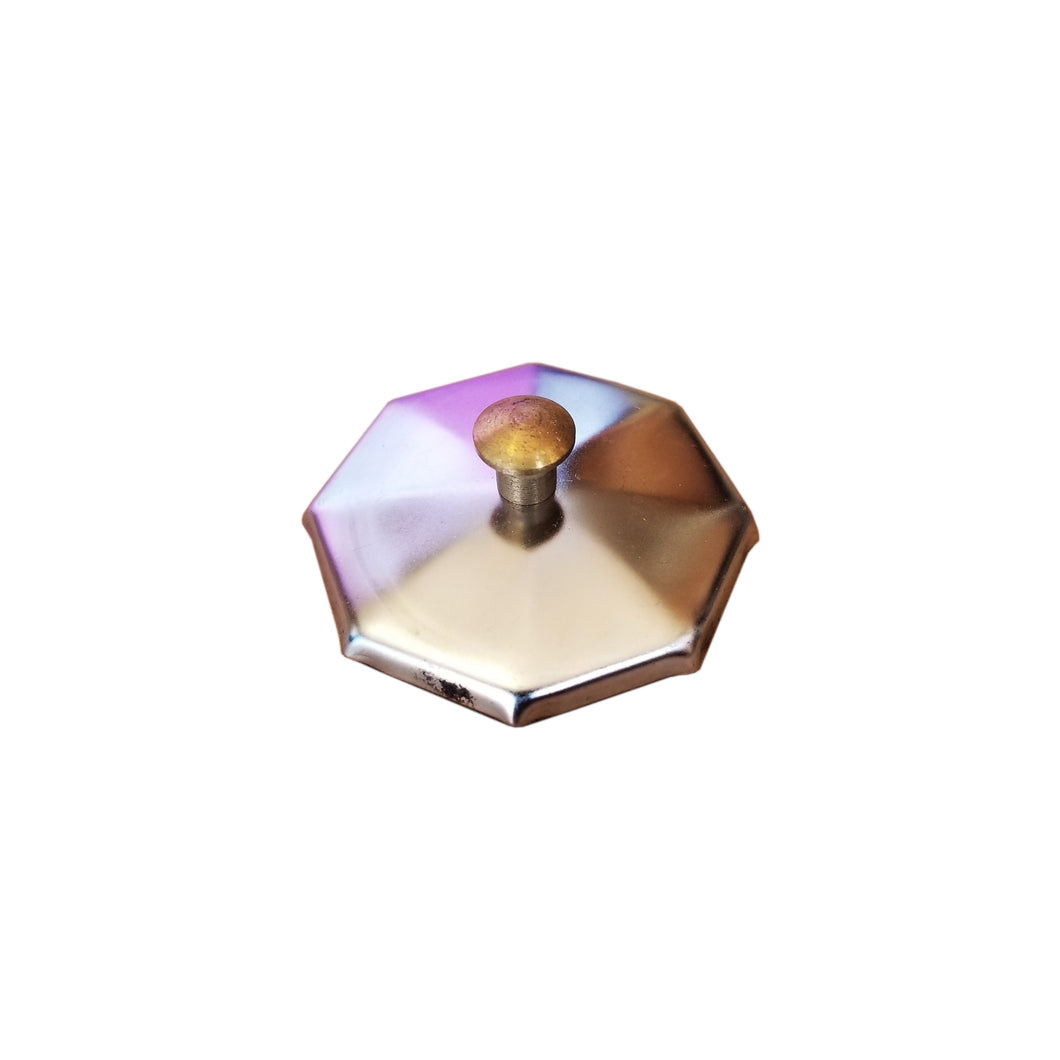 The Steel lid Small Octagon Only-Beauty Zone Nail Supply