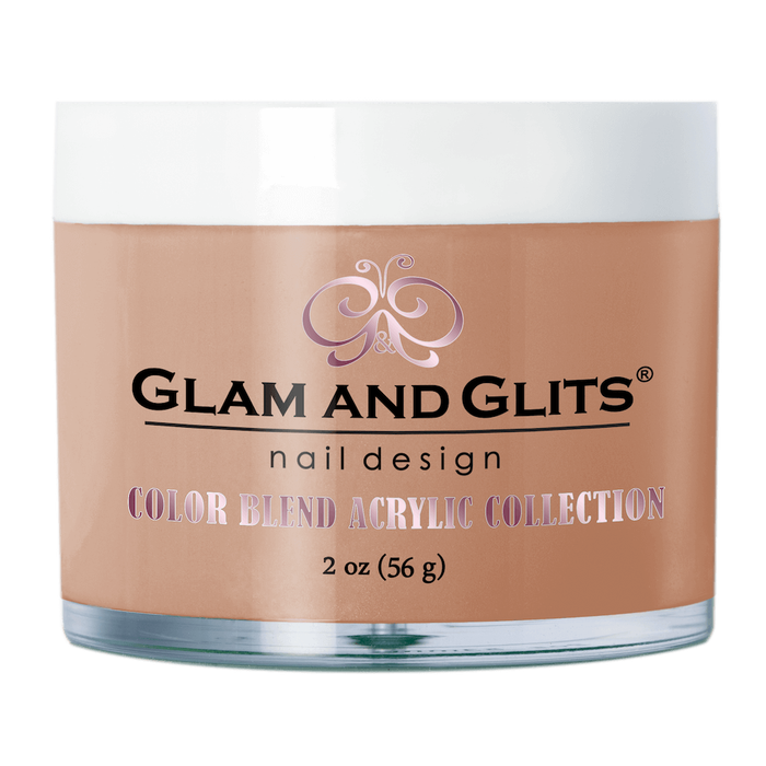 Glam & Glits Acrylic Powder Color Blend (Cover) 2 oz Chestnut - BL3050-Beauty Zone Nail Supply