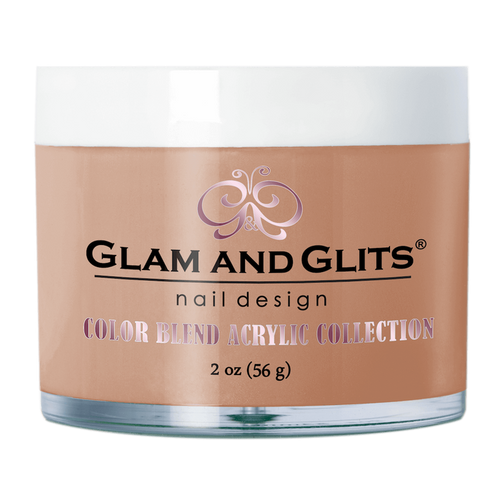 Glam & Glits Acrylic Powder Color Blend (Cover) 2 oz Chestnut - BL3050-Beauty Zone Nail Supply