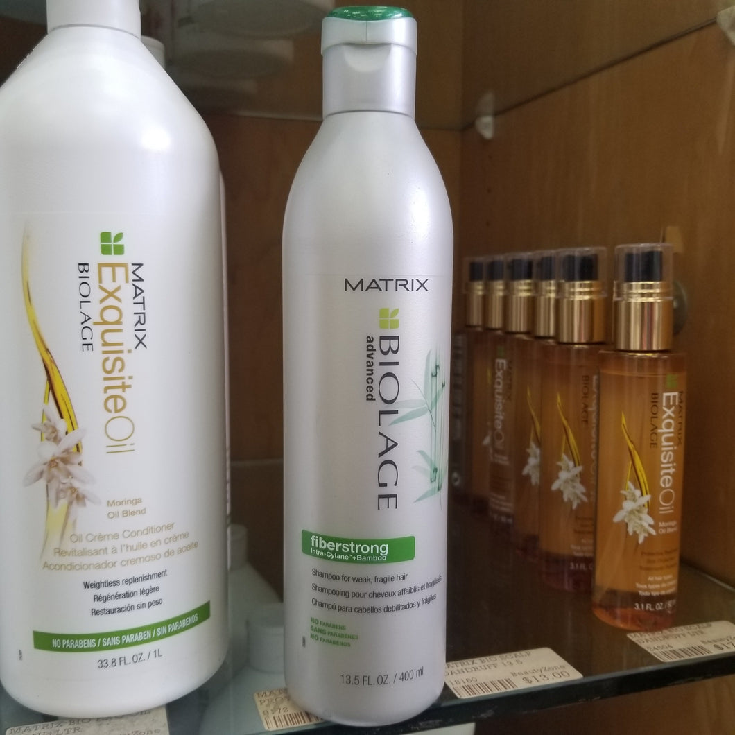 MATRIX BIOLAGE ADVANCED FIBERSTRONG SHAMPOO 13.5 OZ - BeautyzoneNailSupply
