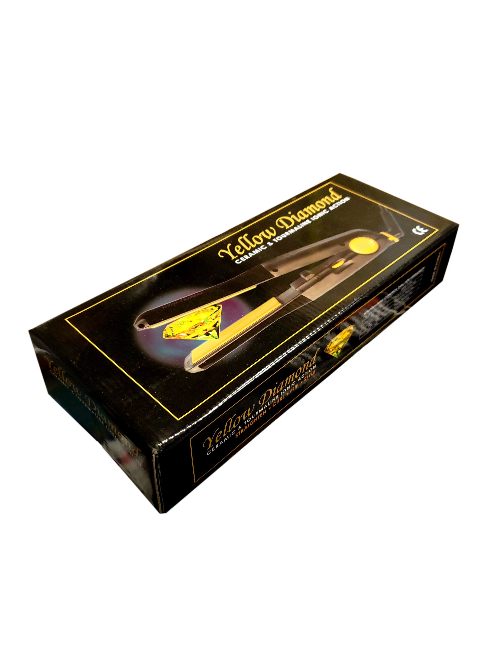 Yellow diamond ceramic ionic tourmaline 1"-Beauty Zone Nail Supply