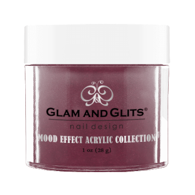 Glam & Glits Mood Acrylic Powder (Glitter) 1 oz Sugary Pink - ME1017-Beauty Zone Nail Supply
