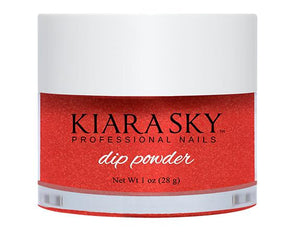 Kiara Sky Dip Powder -D424 I'M Not Red-E Yet-Beauty Zone Nail Supply