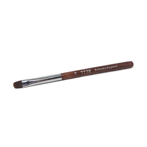 777f red wood french nail brush size 10 - BeautyzoneNailSupply