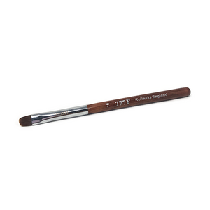777f red wood french nail brush size 10 - BeautyzoneNailSupply