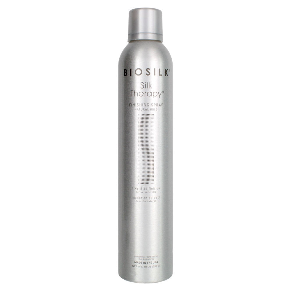 BioSilk Silk Therapy Finishing Spray Natural Hold 10 oz #BSSNH10
