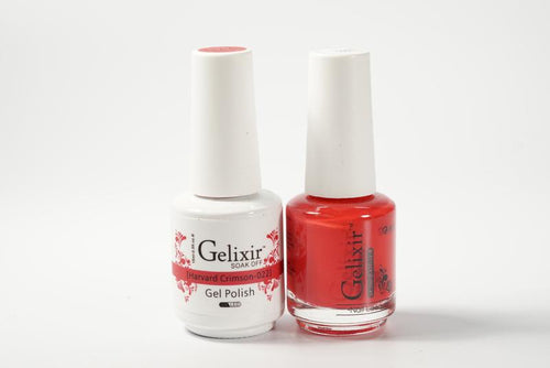 Gelixir Duo Gel & Lacquer Harvard Crimson 1 PK #022-Beauty Zone Nail Supply