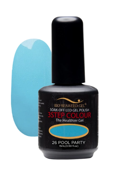 Bio Seaweed 3STEP Gel Polish 26 Pool Party-Beauty Zone Nail Supply