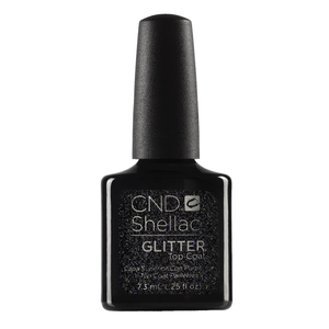 Cnd Shellac Glitter Top Coat 0.25 Oz-Beauty Zone Nail Supply
