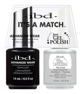 ibd Advanced Wear Color Duo Top Coat 1 PK-Beauty Zone Nail Supply