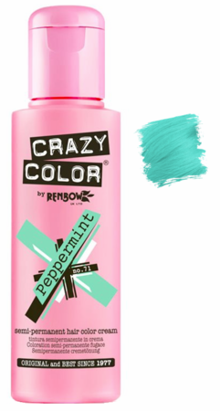 Crazy Color vibrant Shades -CC PRO 71 PEPPERMINT 150ML-Beauty Zone Nail Supply