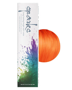 Sparks Long Lasting Bright Hair Color, Orange Crush 3 oz-Beauty Zone Nail Supply