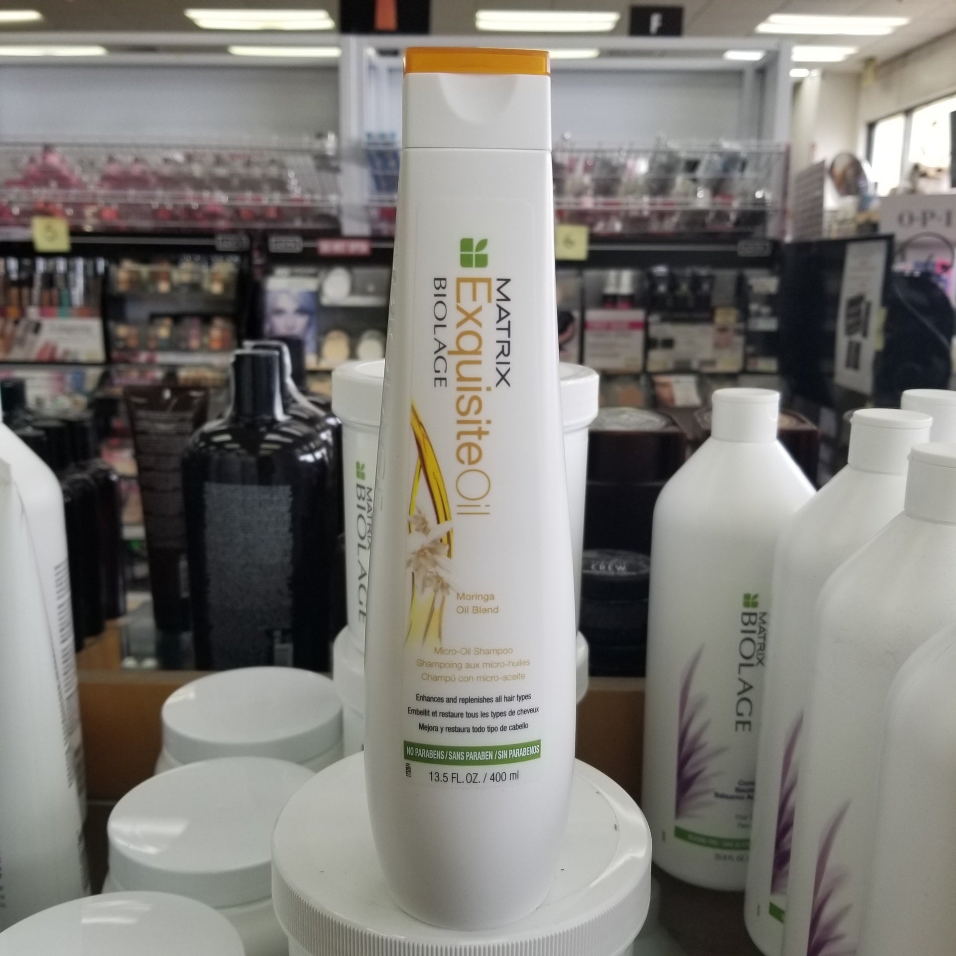 MATRIX BIOLAGE EXQUISITEOIL SHAMPOO 13.5 OZ #P0838100 - BeautyzoneNailSupply