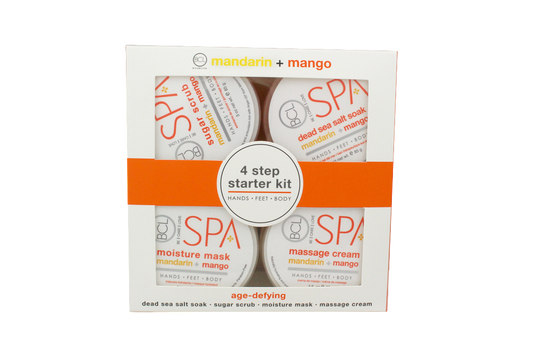 BCL SPA Mandarin + Mango 4 Step Starter Kit-Beauty Zone Nail Supply