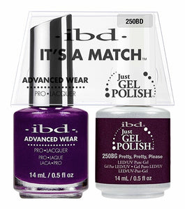 ibd Advanced Wear Color Duo Polish Pretty, Pretty, Please 1 PK-Beauty Zone Nail Supply