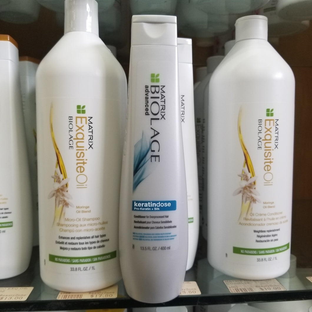MATRIX BIOLAGE ADVANCED KERATINDOSE CONDITIONER 13.5 OZ #5874 - BeautyzoneNailSupply