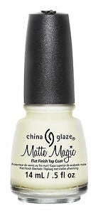 China Glaze Matte Magic Top Coat 0.5Oz 0.5-Beauty Zone Nail Supply