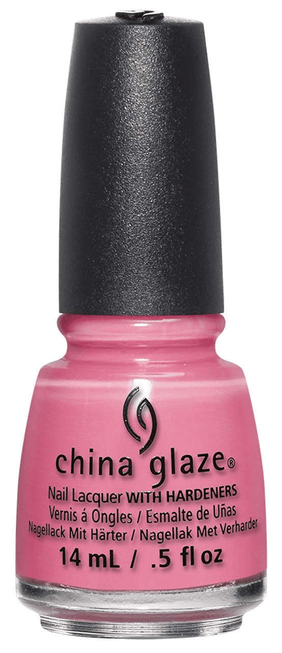 China Glaze Lacquer Lip Smackin' Good (Neon Light Pink Creme) 0.5 oz #83544-Beauty Zone Nail Supply