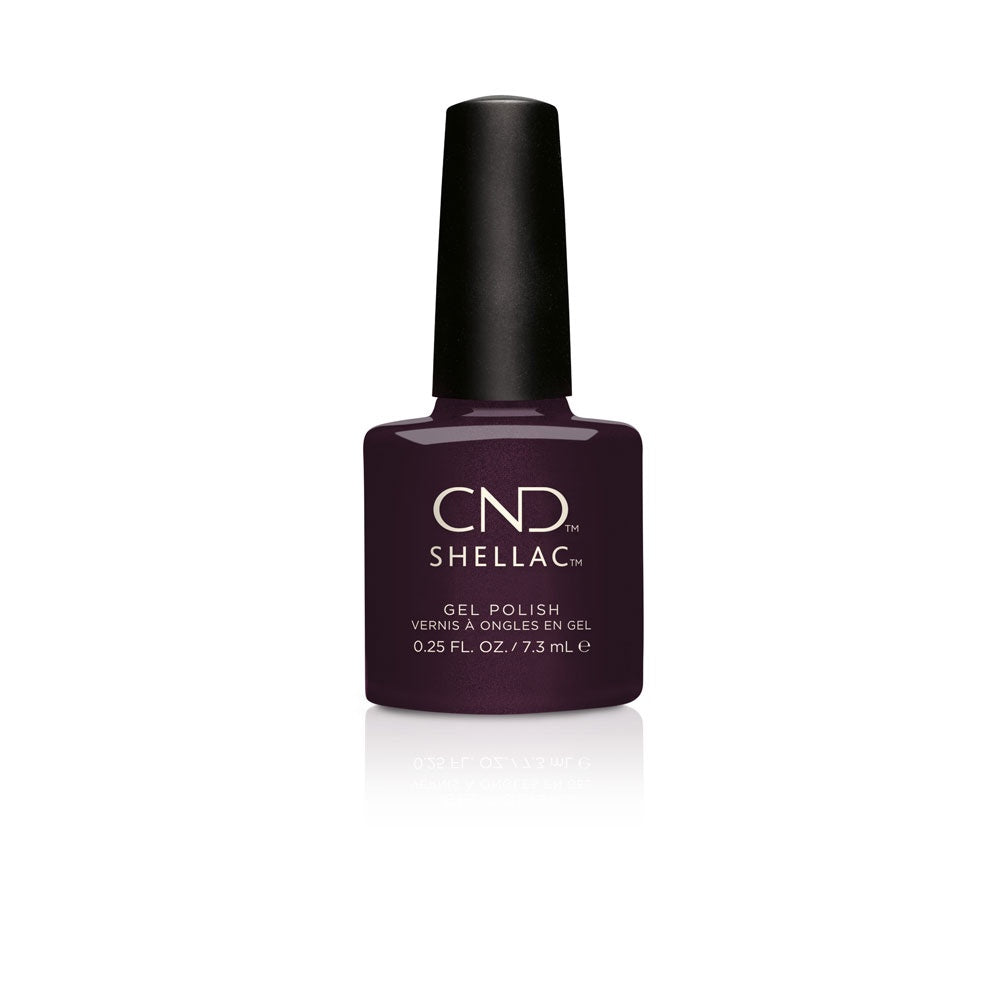 Cnd Shellac Plum Paisley .25 Fl Oz-Beauty Zone Nail Supply