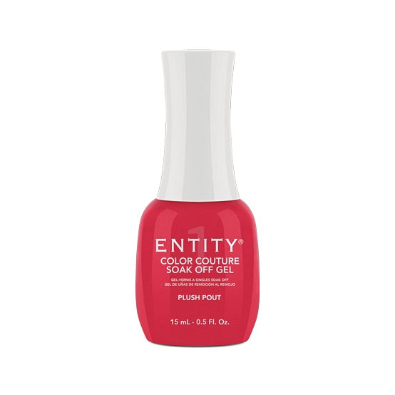 Entity Gel Plush Pout 15 Ml | 0.5 Fl. Oz. #855-Beauty Zone Nail Supply