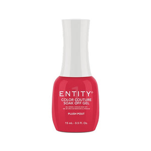 Entity Gel Plush Pout 15 Ml | 0.5 Fl. Oz. #855-Beauty Zone Nail Supply