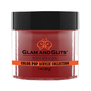 Glam & Glits Color Pop Acrylic (Cream) 1 oz Red Bikini - CPA371-Beauty Zone Nail Supply