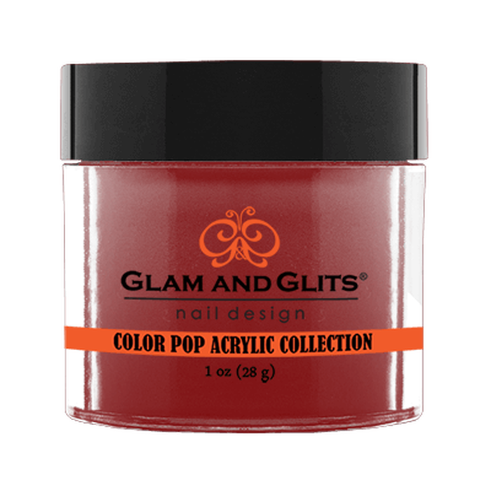 Glam & Glits Color Pop Acrylic (Cream) 1 oz Red Bikini - CPA371-Beauty Zone Nail Supply